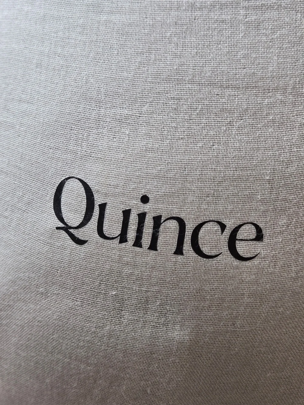 NWT QUINCE Organic Cotton Gauze Box Quilt Set King/Cal King Light Grey 0473